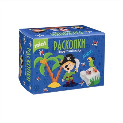 Мини набор для раскопок Пиратский клад Бумбарам dig-51 2