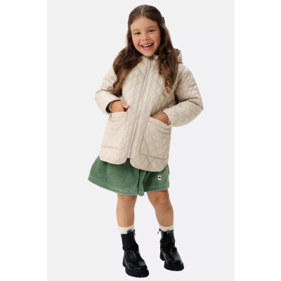 Куртка демисезонная c капюшоном для девочек Artie Ku-140d 4