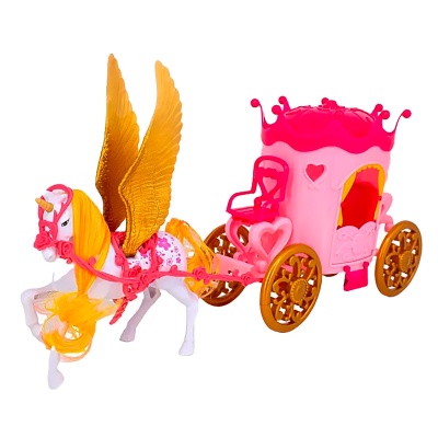 Игровой набор Единорог с каретой Qkid BYL33042-4 1