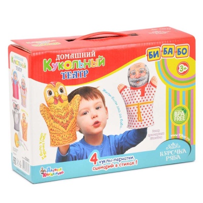 Домашний кукольный театр Курочка Ряба Десятое королевство 03643