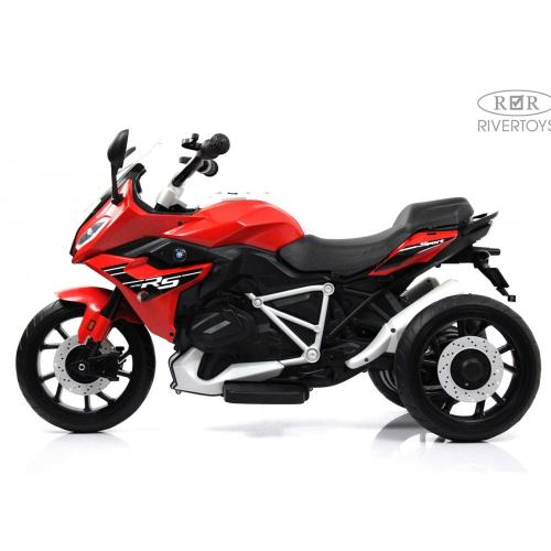 Электромотоцикл детский RiverToys Z333ZZ фото 7