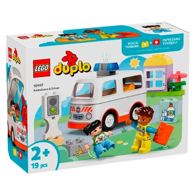 Конструктор Lego Duplo 10447 Скорая помощь и водитель 4