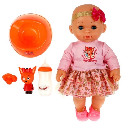 Пупс интерактивный 30 см Три Кота Карапуз 30HDS-3C-PP-RU 1