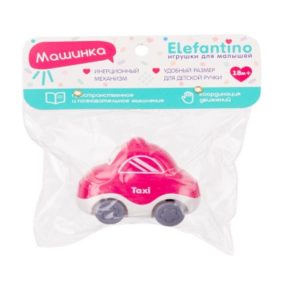 Машинка инерционная Такси Elefantino IT108378