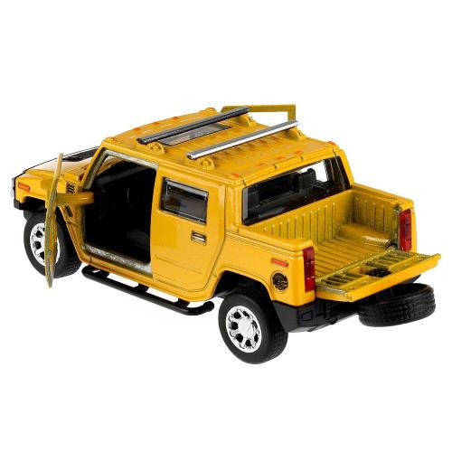 Коллекционная машинка Hummer H2 Pickup Технопарк HUM2PICKUP-12-YE фото 4