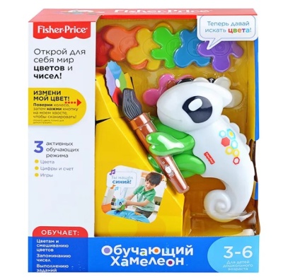 Интерактивная игрушка обучающий хамелеон Fisher Price FCH23