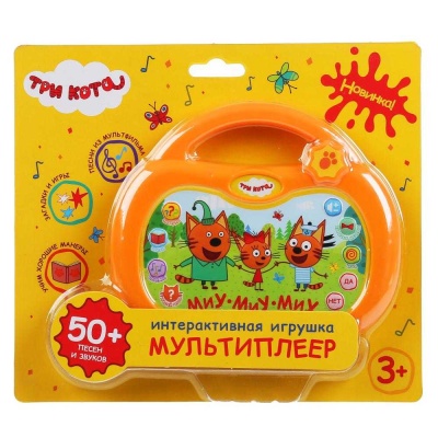 Интерактивная игрушка Три кота Мультиплеер Умка HT586-R