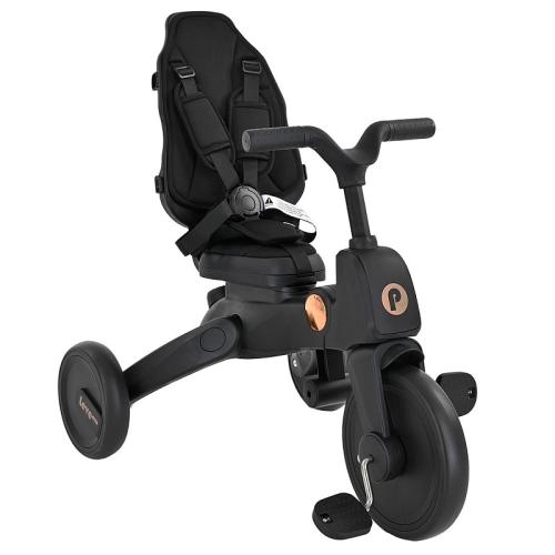 Велосипед трехколесный Leve Lux складной Pituso S03-2-BLACK фото 4