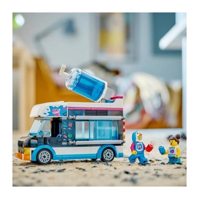 Конструктор Lego City 60384 Фургон для шейков Пингвин 5