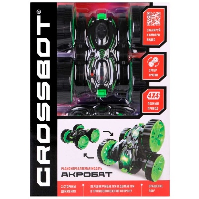 Машинка на радиоуправлении Перевертыш Акробат Crossbot 870621