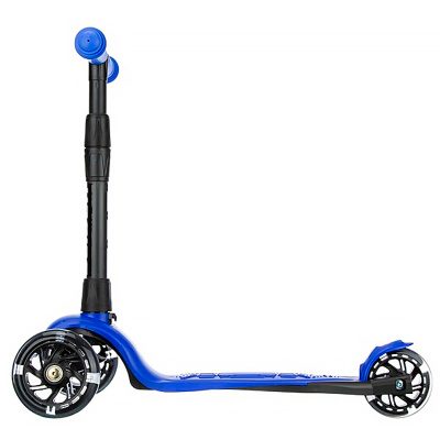 Самокат трехколесный складной светящиеся колеса Slider Stile1B 2