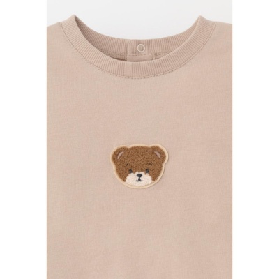 Лонгслив Crockid КР 302563 тёмно-бежевый 02