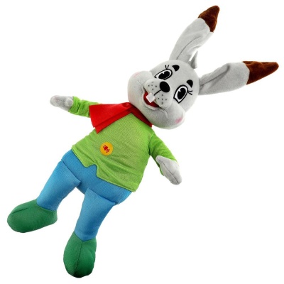 Мягкая озвученная игрушка Заяц-сказочник 33 см Мульти-Пульти M9484-3 02