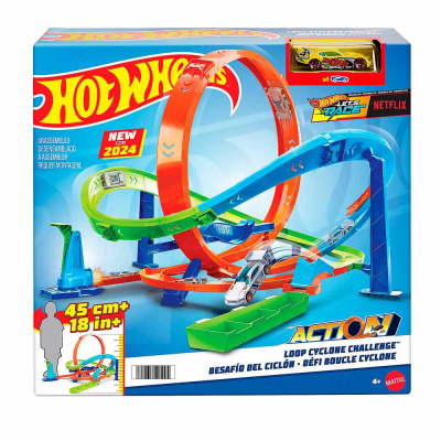 Трек Hot Wheels Испытание гиперпетли Mattel HTK16 2