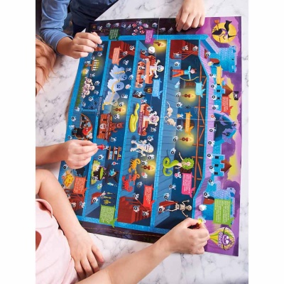 Игра настольная ходилка Замок ужасов Десятое Королевство 02938