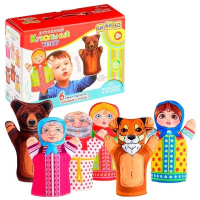Домашний кукольный театр Маша и медведь Десятое королевство 04137 4