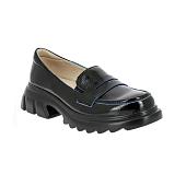 Туфли лакированные школьные Kenka RXO_20822-06_black-navy в #REGION_NAME_DECLINE_PP#