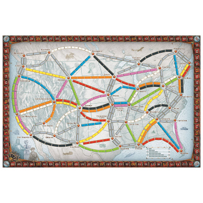 Настольная игра Ticket to Ride Америка Hobby World 1530 3