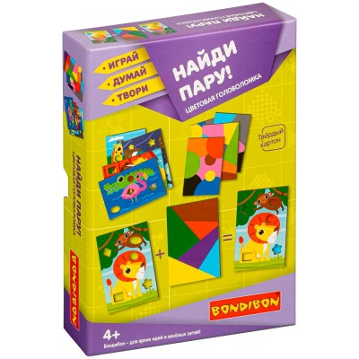 Настольная игра Найди пару Bondibon ВВ4565