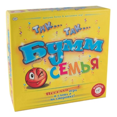 Настольная игра Тик Так Бумм Семья Piatnik 714979