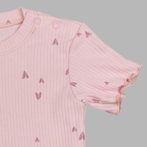 Футболка Сердечки Чуди Кидс 237125-9 розовый фото 2