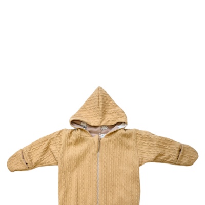 Комбинезон демисезонный Косы Чуди Кидс 122124 бежевый 03