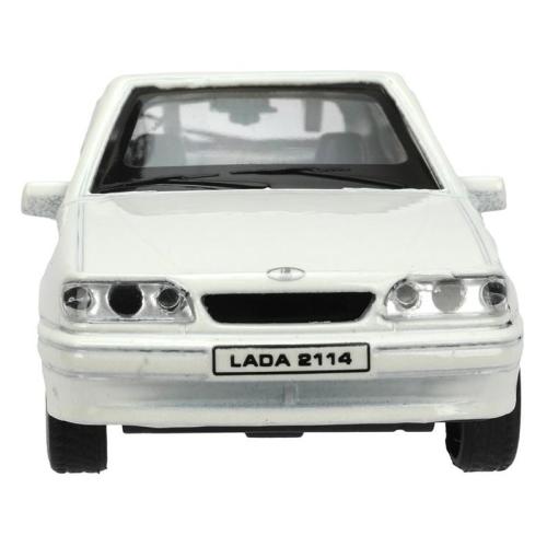 Машинка металлическая Lada-2114 Samara Технопарк 2114-12-WH (72) фото 8
