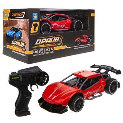 Игрушка Машина на радиоуправлении Драйв Спорткар Т21636 Т21640 Т21638 1toy красн
