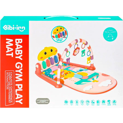 Коврик детский развивающий со звуком Рыжий кот 2182954 4