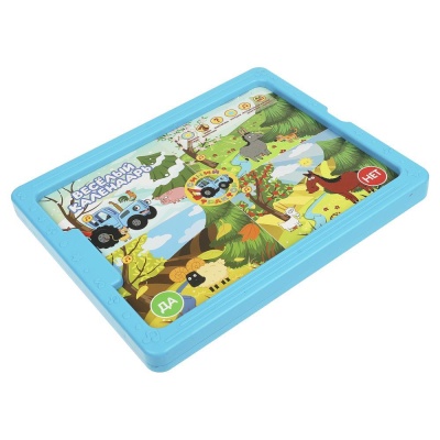 Развивающая игрушка Обучающий планшет Синий Трактор Умка HT472-R 02