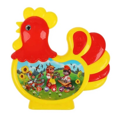 Музыкальная игрушка-мультиплеер Курочка Умка 2003M037-R