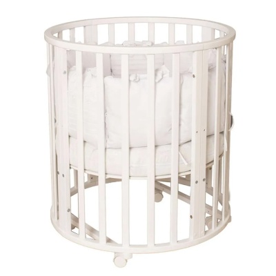 Кроватка детская трансформер 9 в 1 Северная звезда Incanto KR-0080/00 белый 2 Кроватка детская трансформер 9 в 1 Северная звезда Incanto KR-0080/00 белый 2