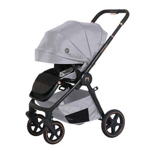 Коляска 2 в 1 Ining Baby 773 F grey фото 3