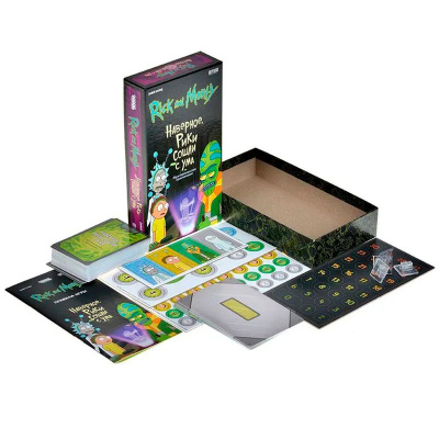 Настольная игра Рик и Морти Наверное Рики сошли с ума Hobby World 915777