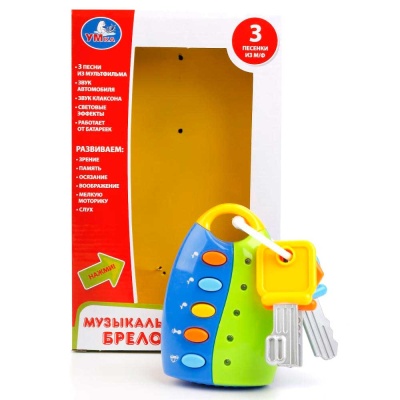 Развивающая игрушка Музыкальный брелок Умка B862374-R1