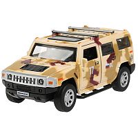 Машинка металлическая Hummer H2 Камуфляж Технопарк HUM2-12MIL-BN