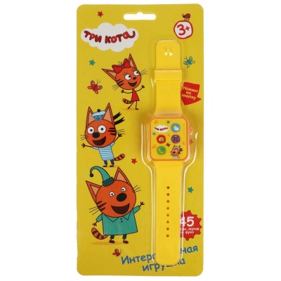 Музыкальные часики Три Кота Умка 2006Z256-R6