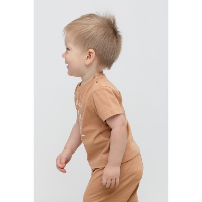 Футболка Crockid КР 302375 индийский загар 03