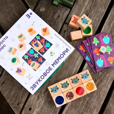 Акустическая игрушка Звуковое мемори Простые правила BD-1005
