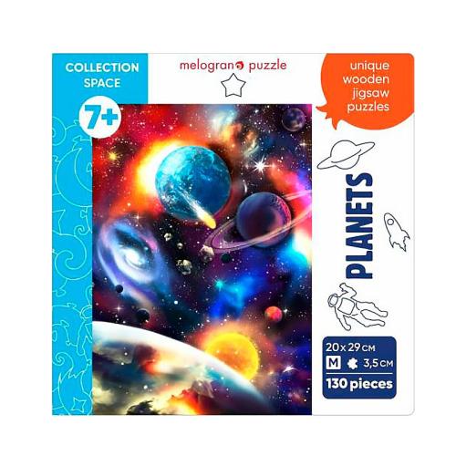Деревянный пазл Collection Space Космос 130 деталей Melograno MPZCSP3-M фото 2