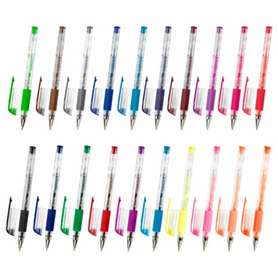 Ручки гелевые ароматизированные с грипом 20 цветов 0.5 мм Brauberg Kids 143824 3 Ручки гелевые ароматизированные с грипом 20 цветов 0.5 мм Brauberg Kids 143824 3