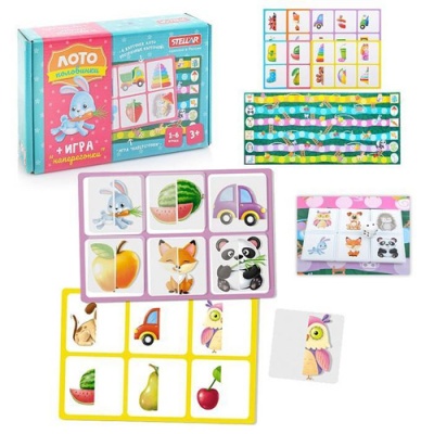 Лото Половинки + игра Наперегонки Stellar 00919