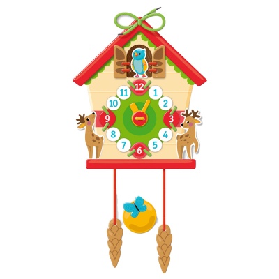 Шнуровки и липучки Часы с кукушкой Десятое королевство 02927 1