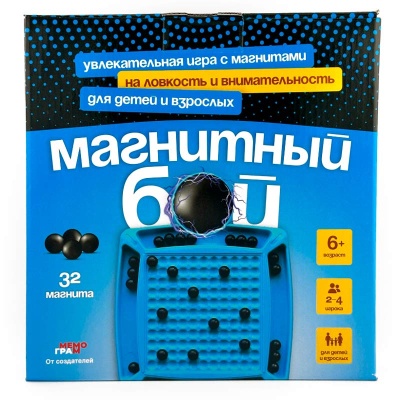 Настольная игра Мемо Грам Магнитный бой Наша игрушка 2039603685466