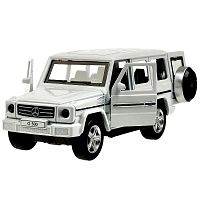 Машина металлическая инерционная Mercedes-Benz G-Class 12 см Технопарк GCLASS-12-WH