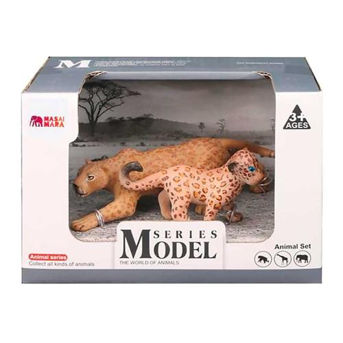 Набор фигурок Мир диких животных Семья ягуаров Masai Mara MM211-109 фото 2