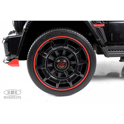 Детский электромобиль RiverToys Z777ZZ черный 13