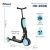 Трёхколёсный самокат Pituso HD-200B-Blue голубой
