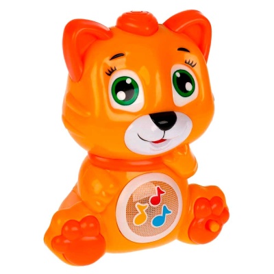 Развивающая игрушка Весёлый котёнок Умка HT1214-R