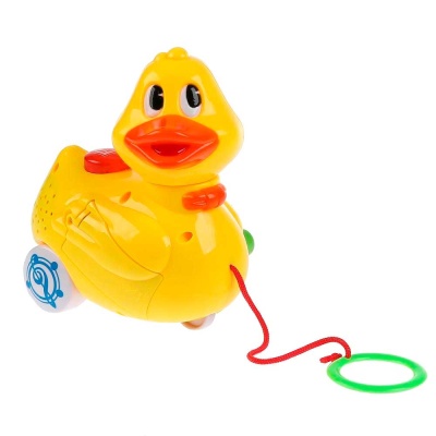 Музыкальная каталка Уточка Умка B795360-R-D1 Музыкальная каталка Уточка Умка B795360-R-D1